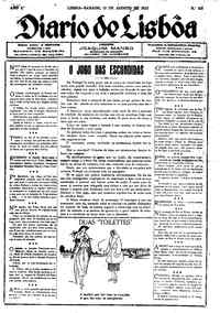 Sábado, 12 de Agosto de 1922