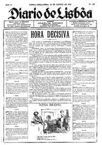 Terça, 22 de Agosto de 1922