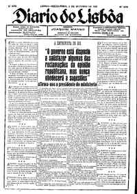 Sexta,  2 de Outubro de 1925