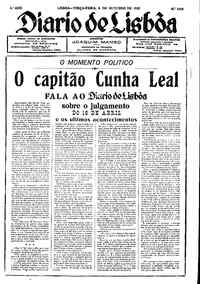 Terça,  6 de Outubro de 1925