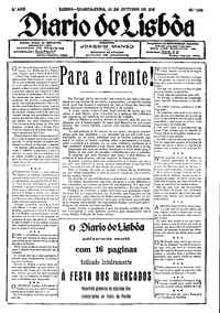 Quarta, 14 de Outubro de 1925