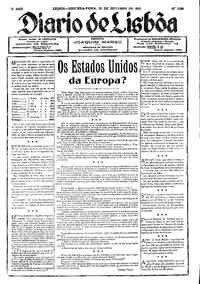 Segunda, 19 de Outubro de 1925