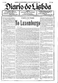 Quarta, 21 de Outubro de 1925