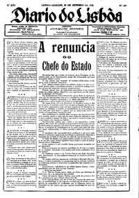 Sábado, 31 de Outubro de 1925