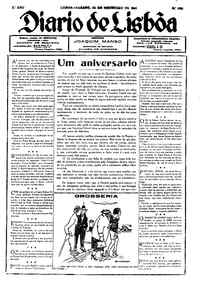 Sábado, 14 de Novembro de 1925