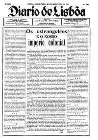 Sexta, 20 de Novembro de 1925