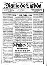 Terça, 24 de Novembro de 1925