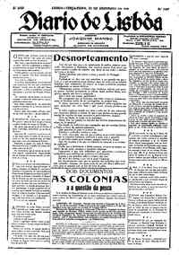 Terça, 22 de Dezembro de 1925