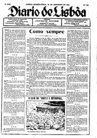 Quarta, 30 de Dezembro de 1925