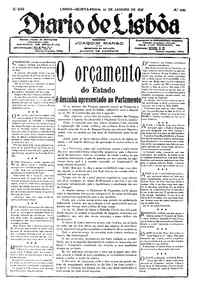 Quinta, 14 de Janeiro de 1926