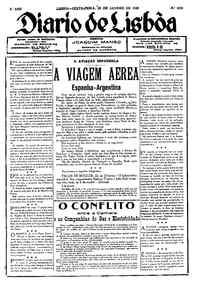 Sexta, 22 de Janeiro de 1926