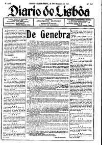 Sexta, 19 de Março de 1926