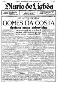 Sexta, 30 de Julho de 1926