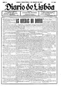 Terça,  3 de Agosto de 1926