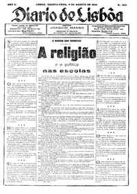 Quarta, 11 de Agosto de 1926