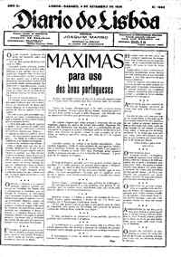 Sábado,  4 de Setembro de 1926