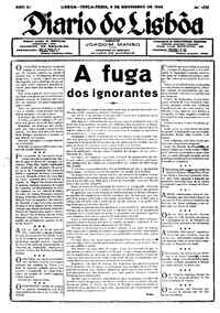 Terça,  9 de Novembro de 1926