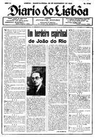 Quarta, 29 de Dezembro de 1926