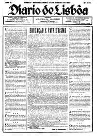 Segunda, 17 de Janeiro de 1927