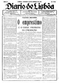 Sábado, 22 de Janeiro de 1927