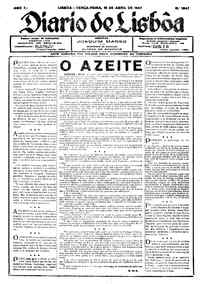 Terça, 19 de Abril de 1927