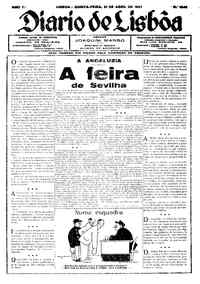 Quinta, 21 de Abril de 1927