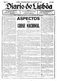 Segunda, 25 de Abril de 1927