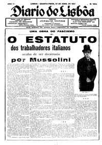 Quarta, 27 de Abril de 1927