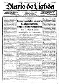 Sábado, 30 de Abril de 1927