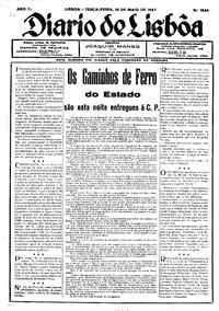 Terça, 10 de Maio de 1927