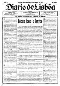 Sexta, 27 de Maio de 1927