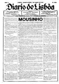 Quarta,  1 de Junho de 1927