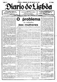 Sábado, 23 de Julho de 1927