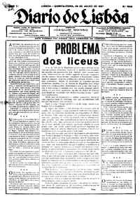 Quinta, 28 de Julho de 1927