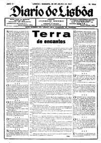 Sábado, 30 de Julho de 1927