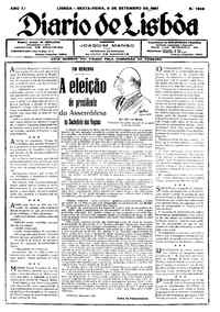 Sexta,  9 de Setembro de 1927