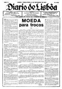 Terça, 13 de Setembro de 1927