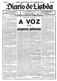 Quarta, 14 de Setembro de 1927