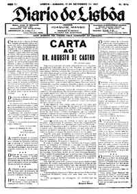 Sábado, 17 de Setembro de 1927