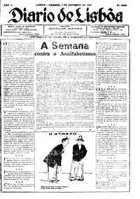 Sábado,  1 de Outubro de 1927