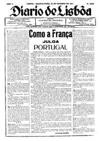 Quarta, 19 de Outubro de 1927