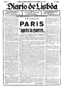 Sexta, 21 de Outubro de 1927