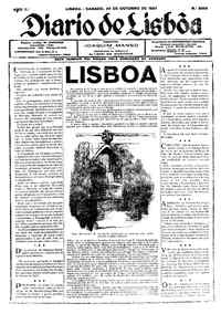 Sábado, 22 de Outubro de 1927