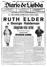 Terça, 25 de Outubro de 1927