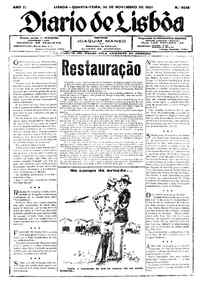 Quarta, 30 de Novembro de 1927