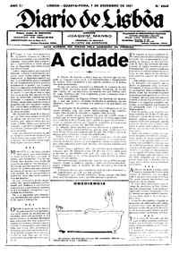 Quarta,  7 de Dezembro de 1927