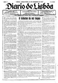 Terça, 13 de Dezembro de 1927