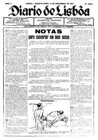 Quarta, 14 de Dezembro de 1927