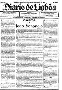 Quinta, 22 de Dezembro de 1927