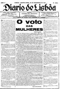 Quinta, 29 de Dezembro de 1927